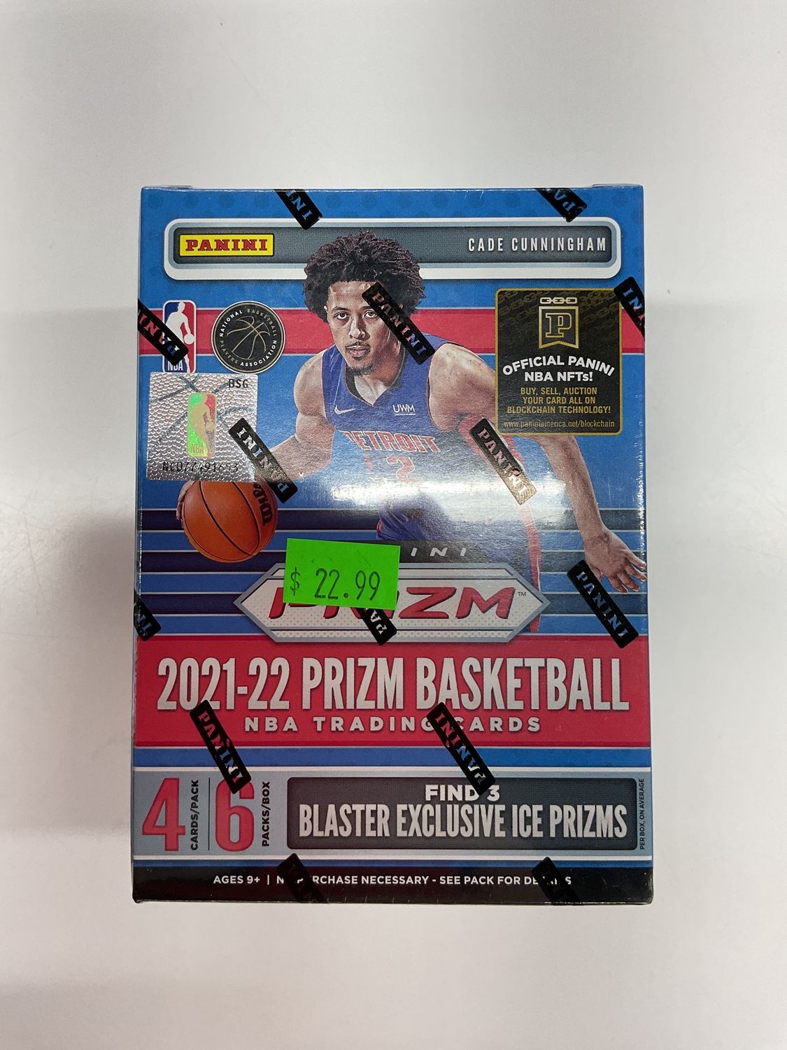 2021-22 Panini Prizm NBA Basketball Blaster Box - New Sealed