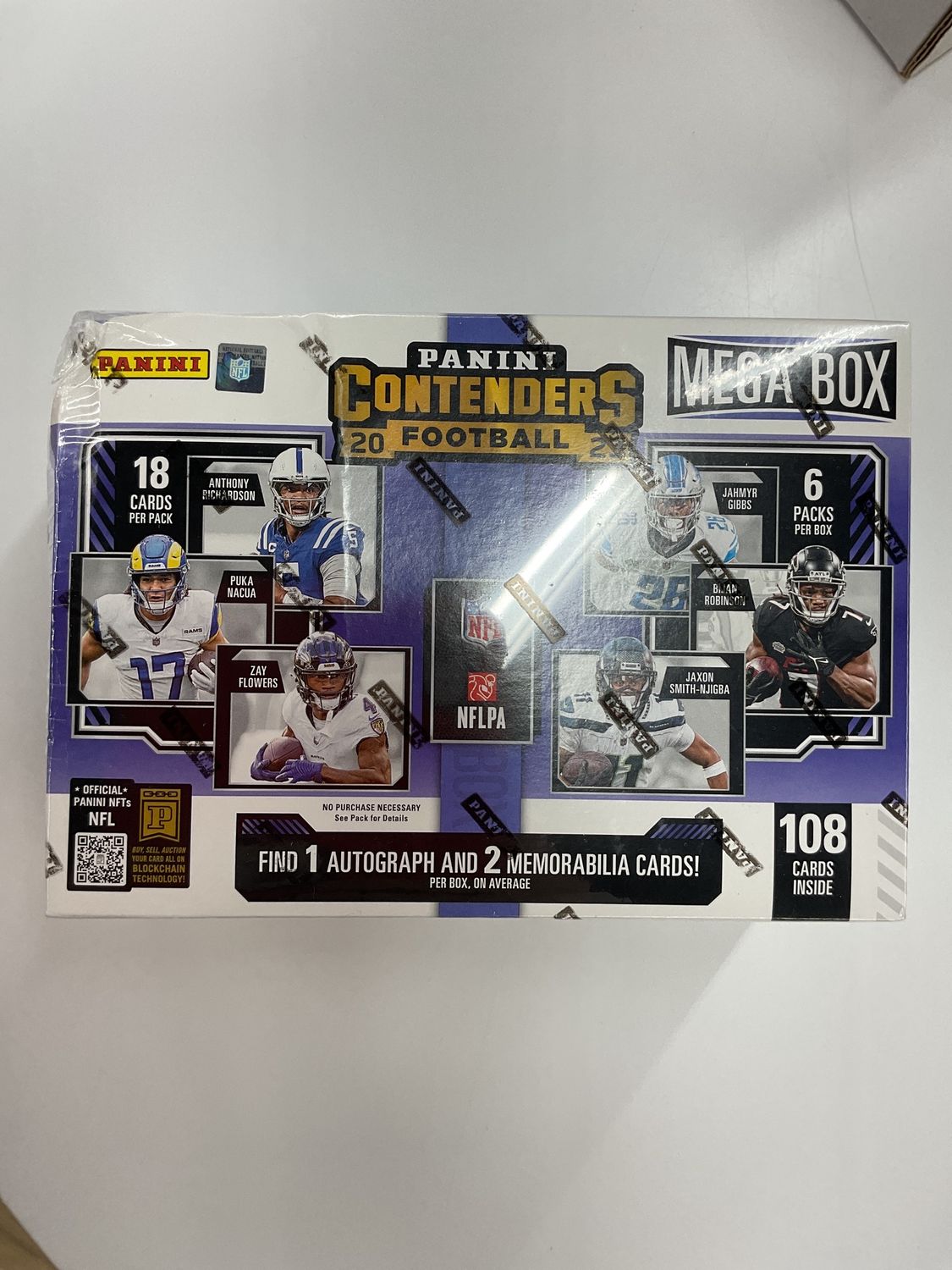 2023 NFL Panini Contenders SEALED MEGA Box 1 AUTO - 2 Memorabilia’s Per Box