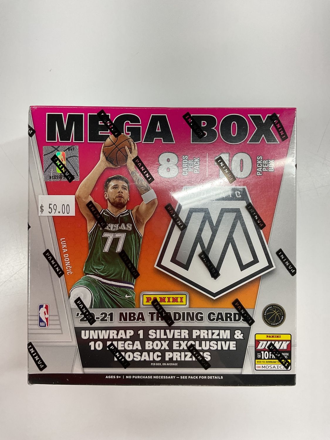 2020-21 Panini Mosaic Basketbal Mega Box