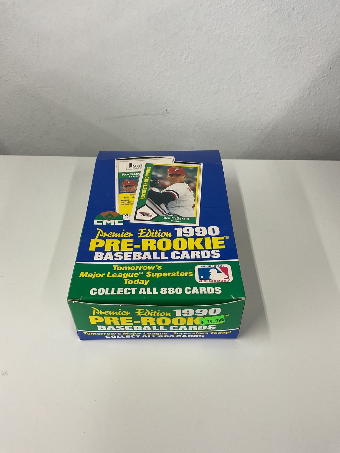 1990 MLB CMC Premier Edition Pre Rookie Baseball Card Box 36 Sealed Packs New
