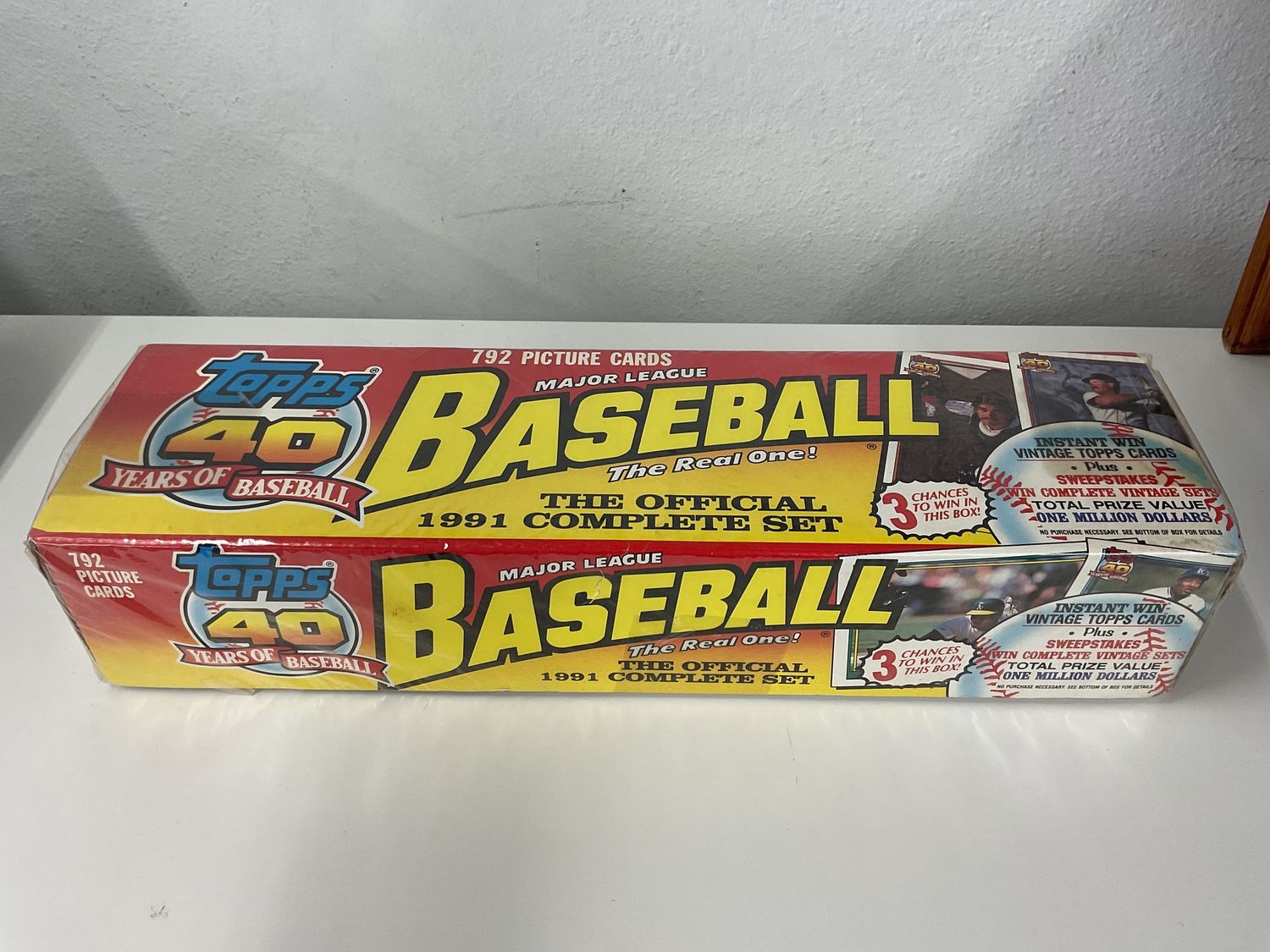 1991 Topps Baseball Complete Set
