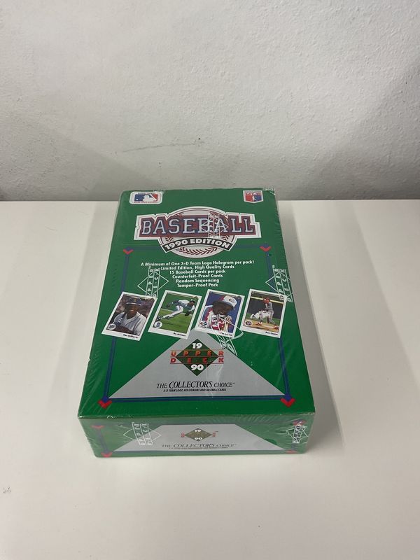 1990 Upper Deck MLB Baseball The Collector’s Club High Series 1 - Factory Sealed