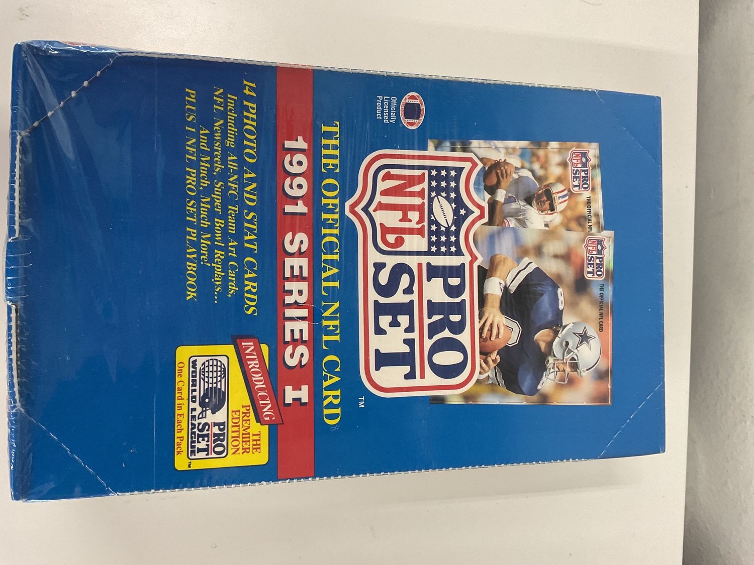 1991 PRO SET SERIES 1 NFL FOOTBALL FACTORY SEALED WAX BOX 36 SEALED PACKS