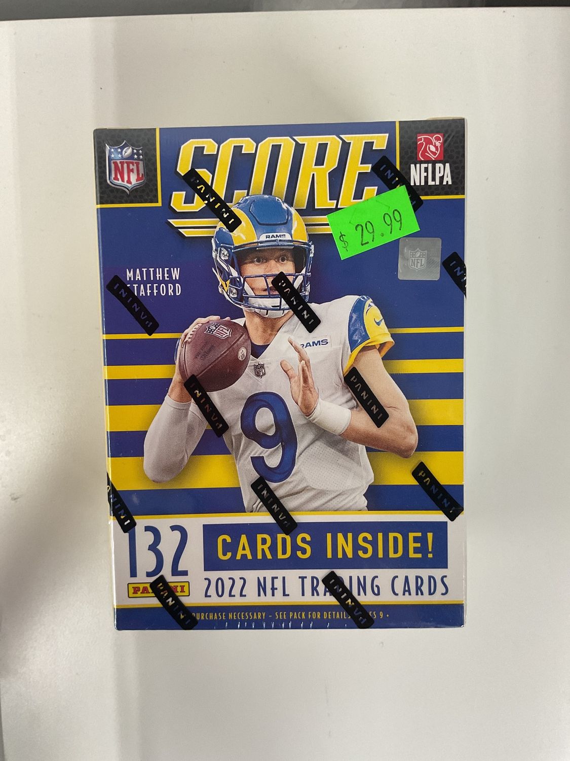 2022 Score Football Blaster Box