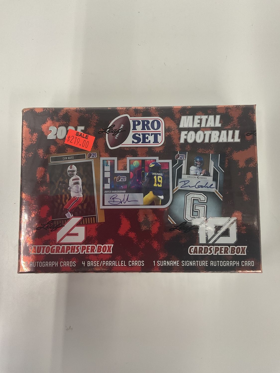 2025 Pro Set metal football