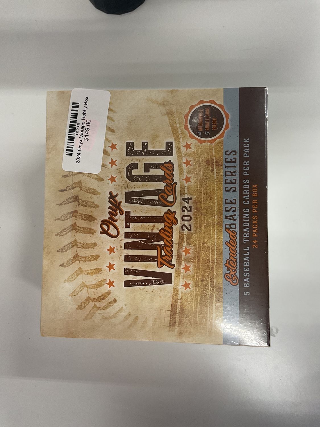 2024 Onyx Vintage Hobby Box