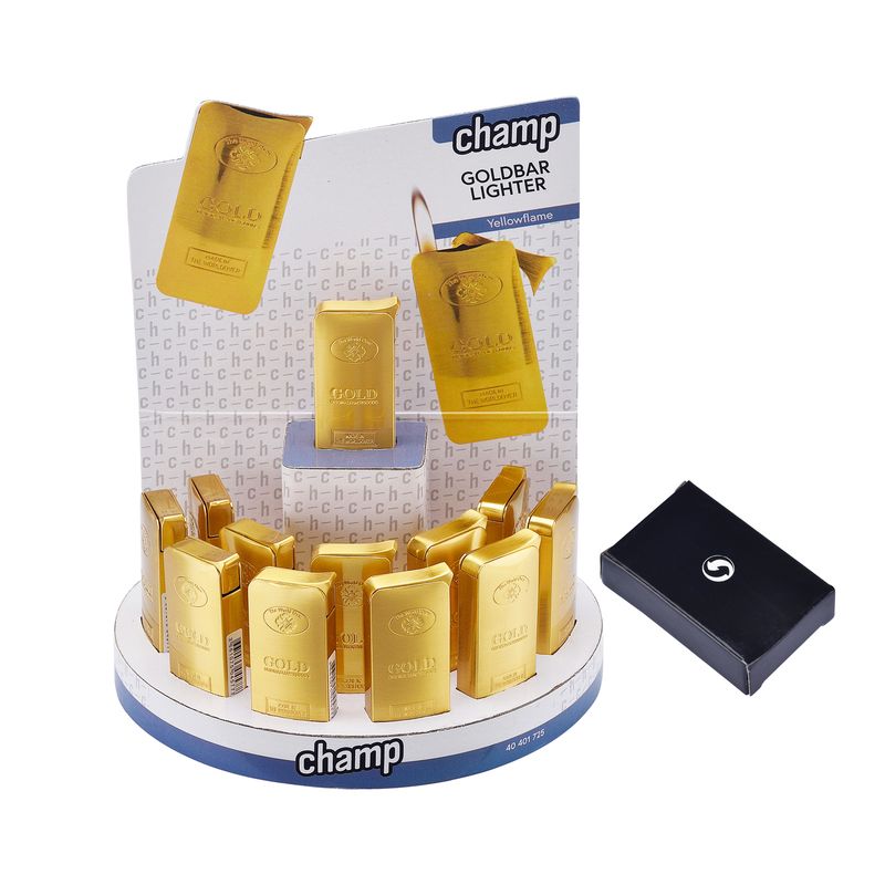 Gold Goldbarren Feuerzeug
