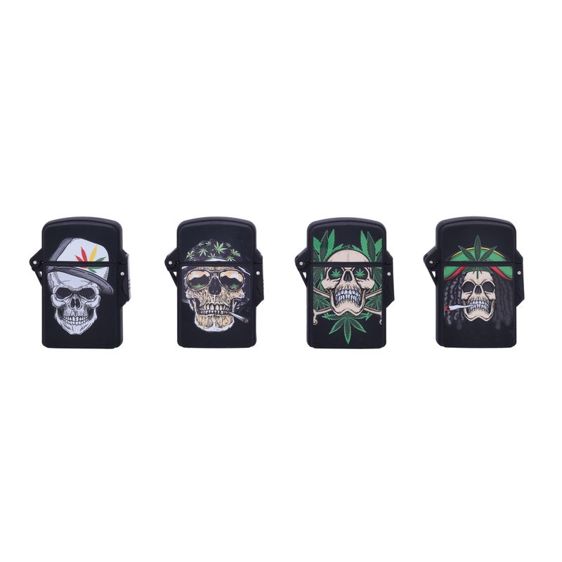 RASTA SKULLS MALIBU JETFLAME