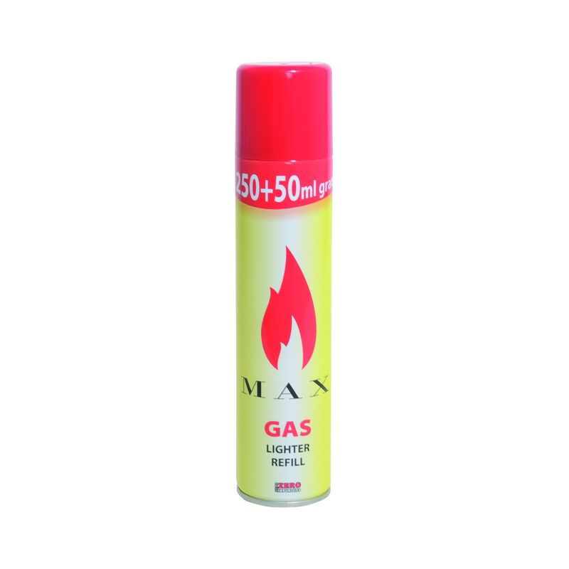 MAX REFILL GAS BOTTLE 250+50 ML GRATIS