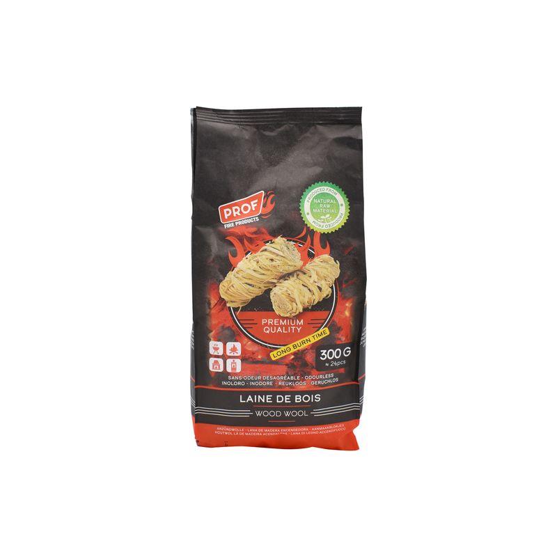 Wood Wool Firelighter Natur