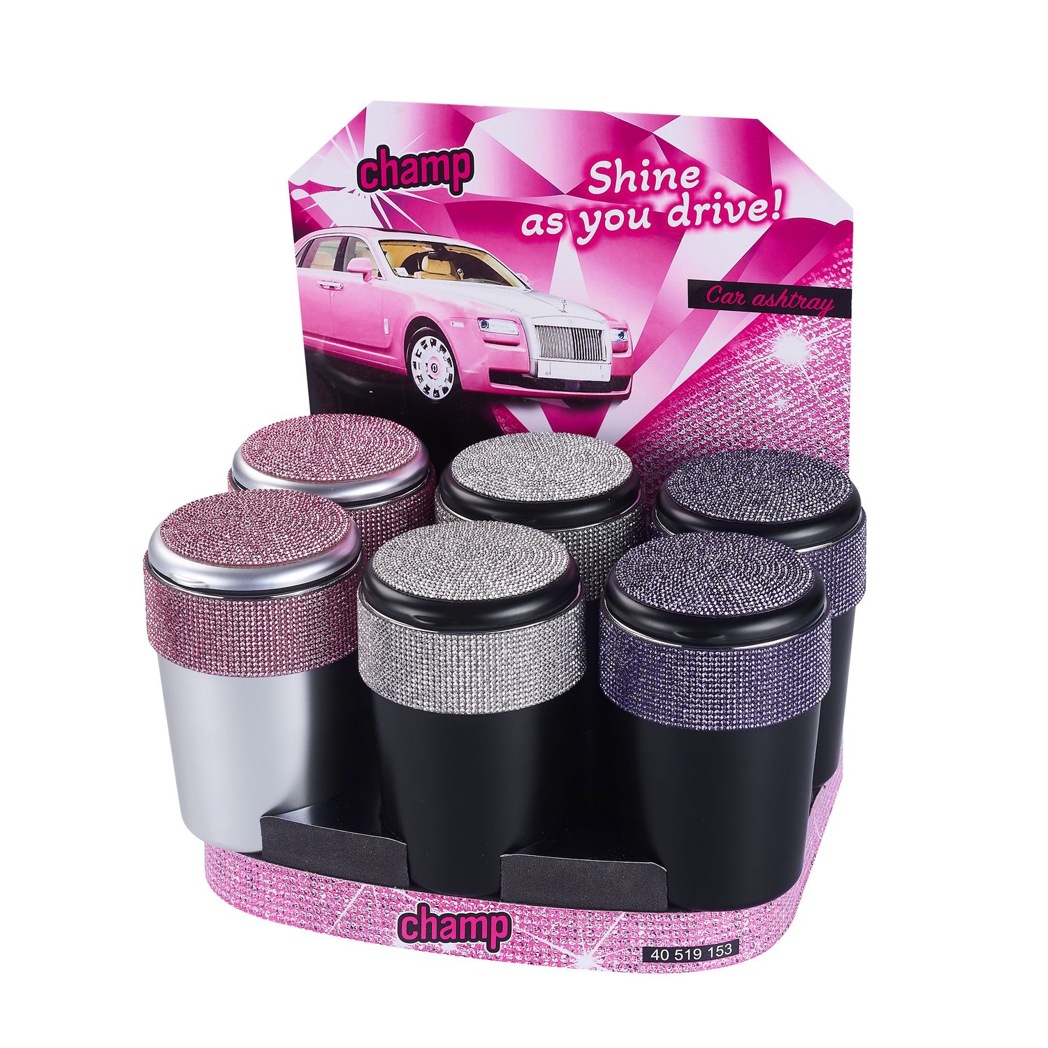 Aschenbecher LED BLING BLING