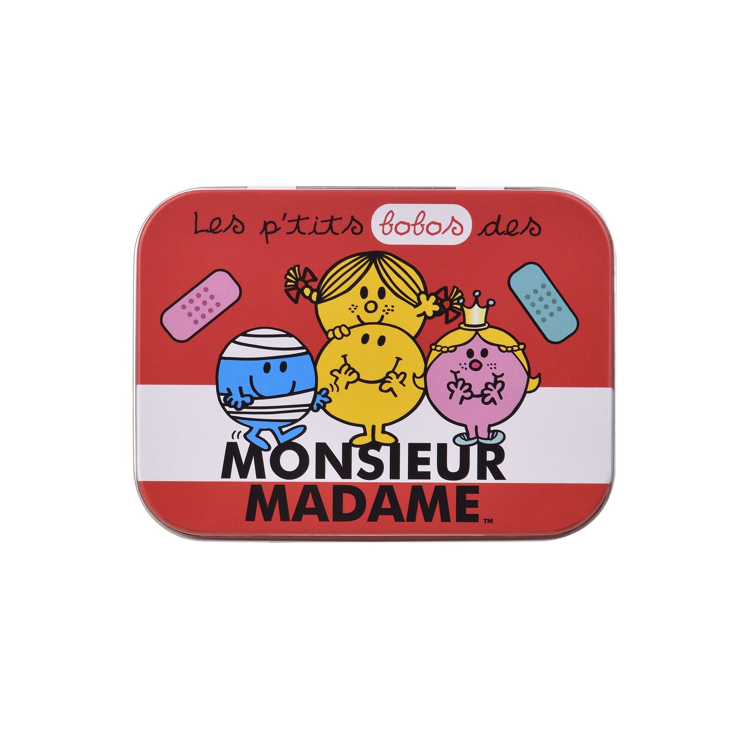 Mr. Men Family Pflaster in Metallbox