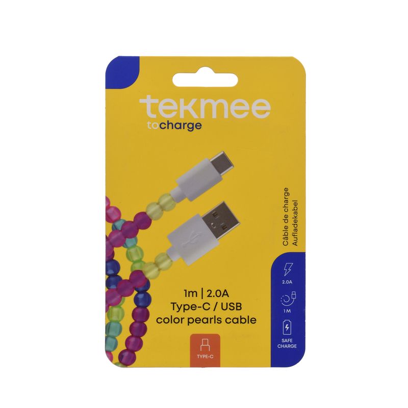 1M USB TYPE-C COLOR PEARLS