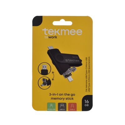 3-IN-1 Memory Stick 16 GB