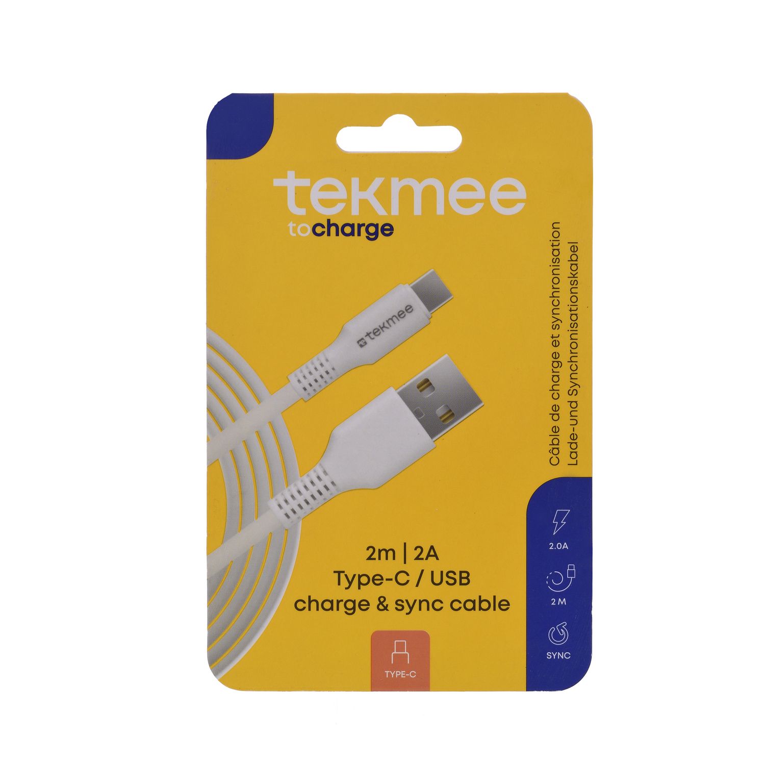 2M TYPE C Round TPE CABLE