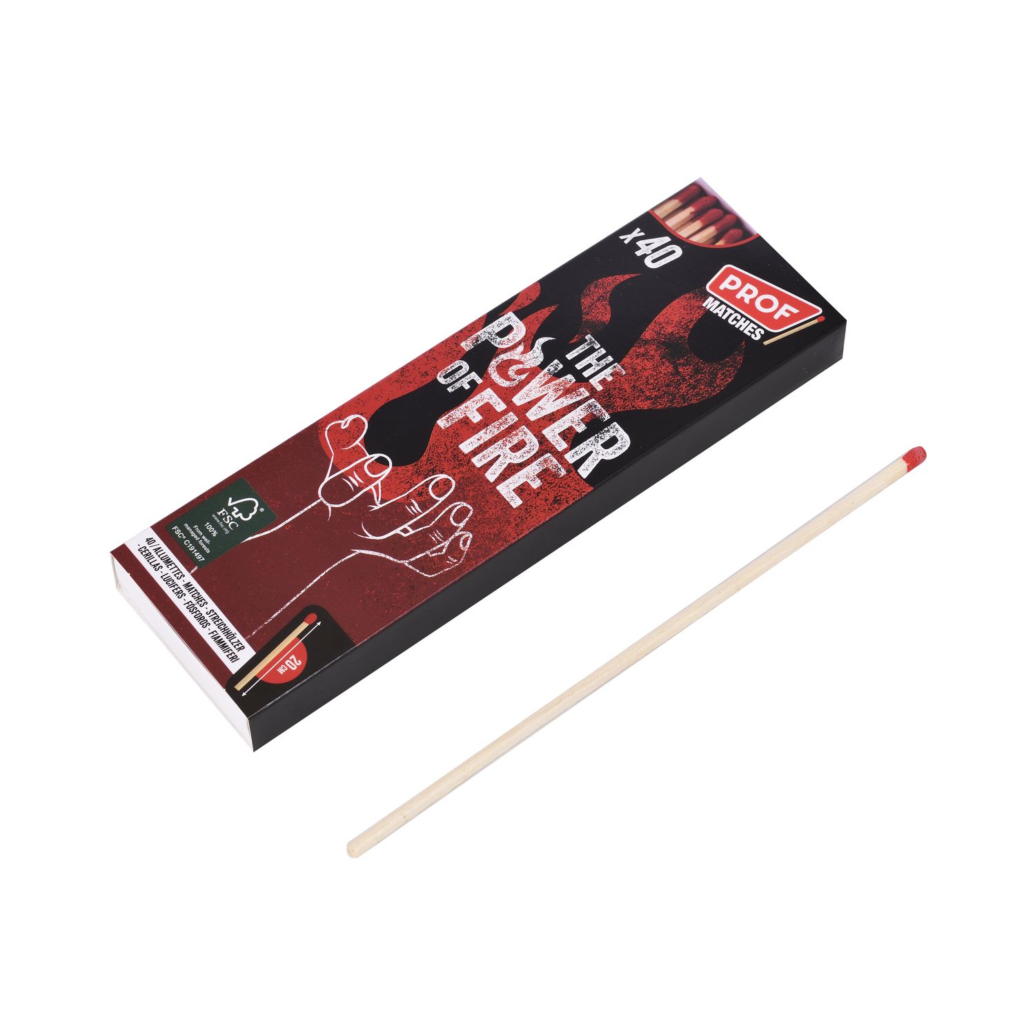 Power Matches 200mm