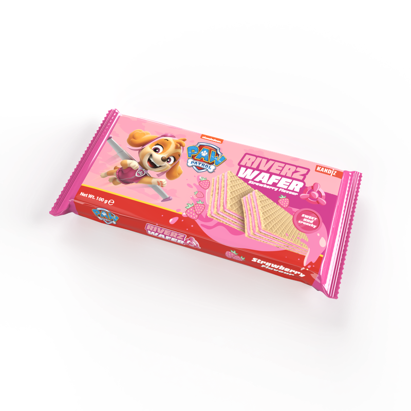 Paw Patrol Waffel Erdbeere 100g
