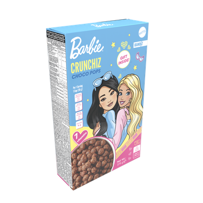 Barbie Crunchiz Choco Pops 375g