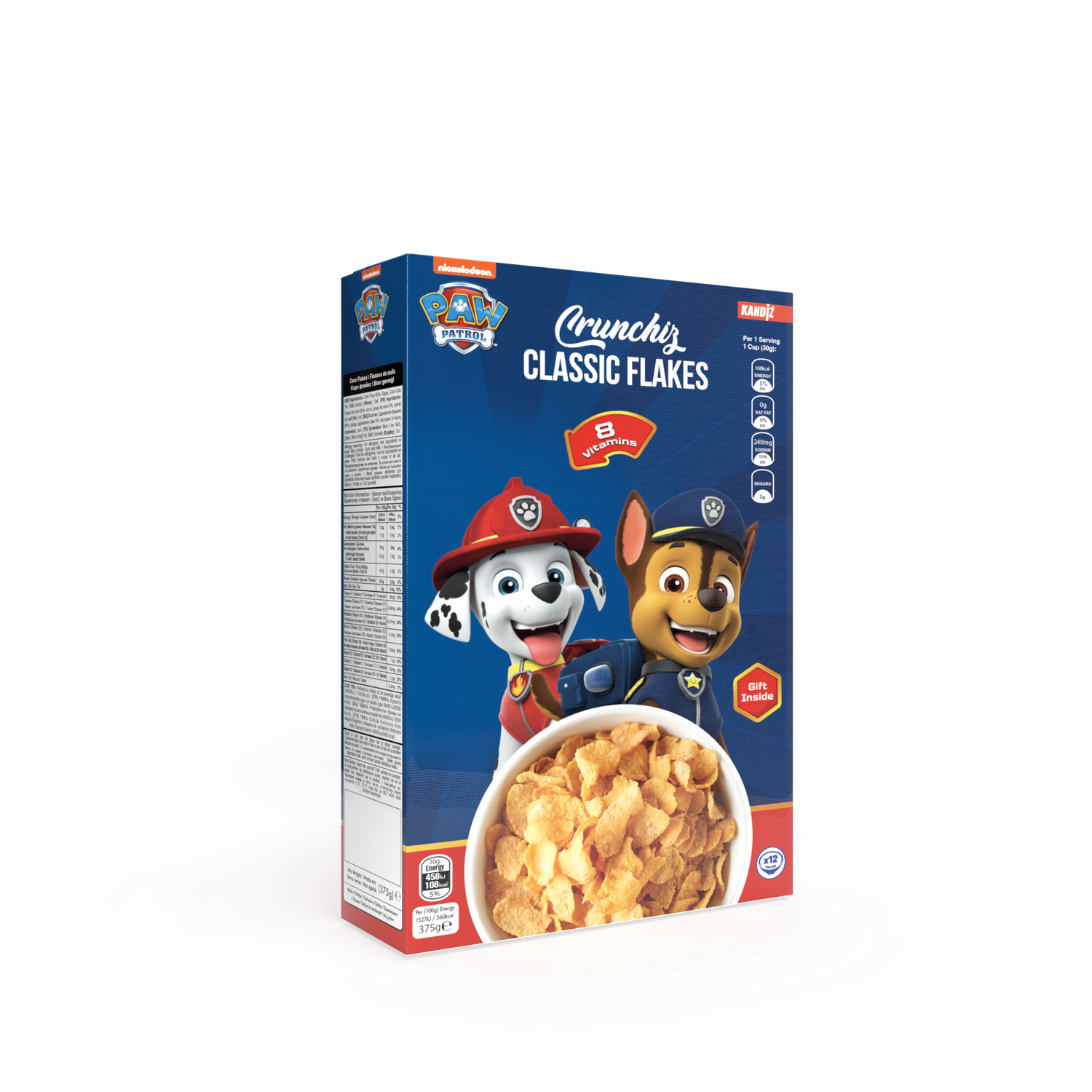 Paw Patrol Crunchiz Classic Flakes 375g