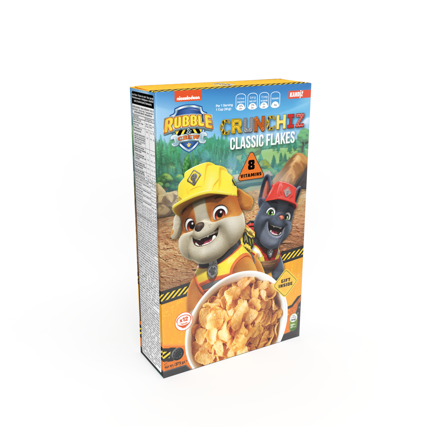 Rubble &amp; Crew Crunchiz Classic Flakes 375g