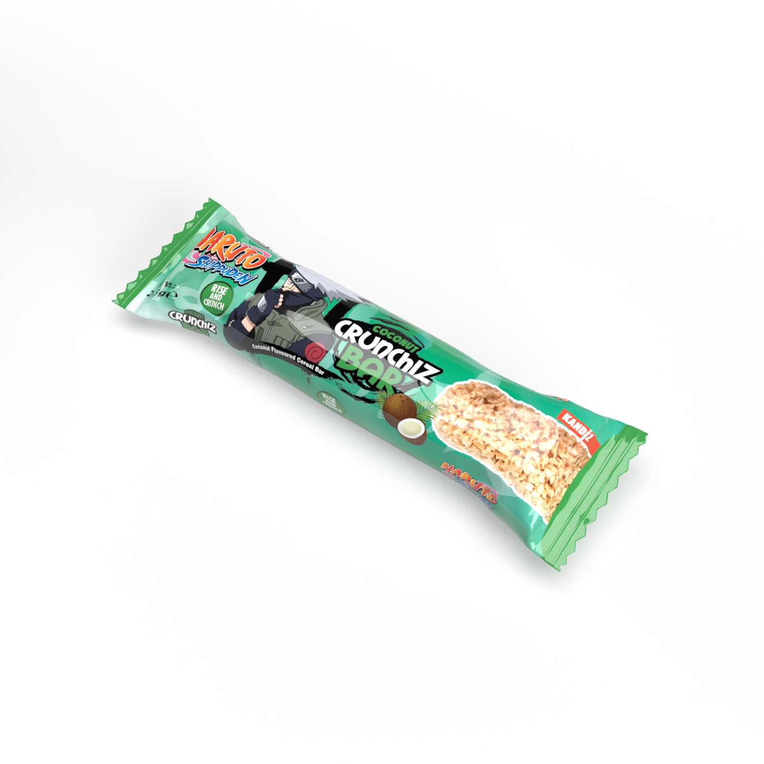 Naruto Crunchiz Bar Coconut 26.5g