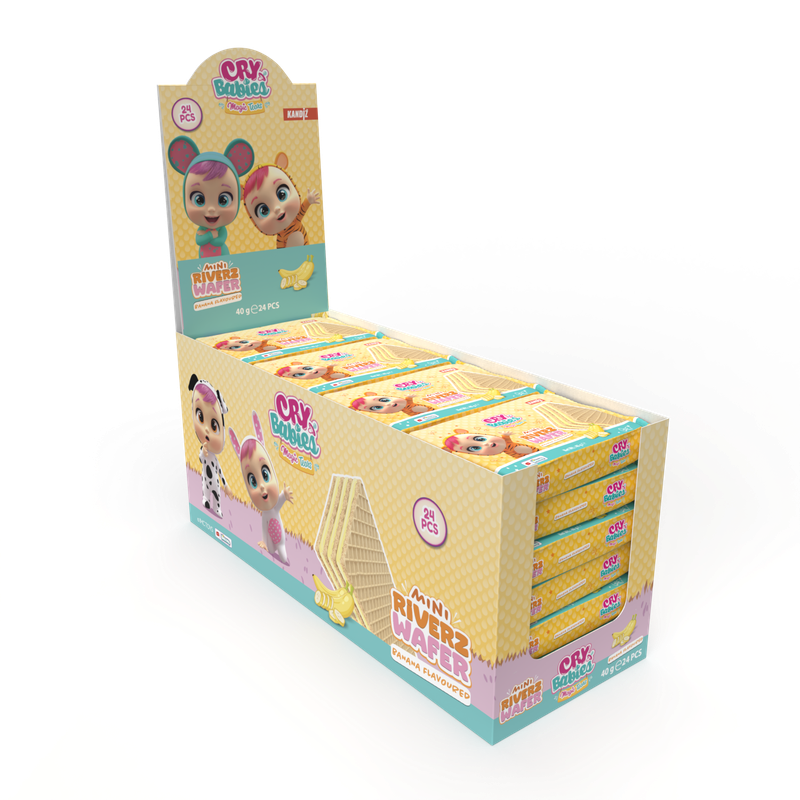 Cry Babies Waffeln Banane 40g