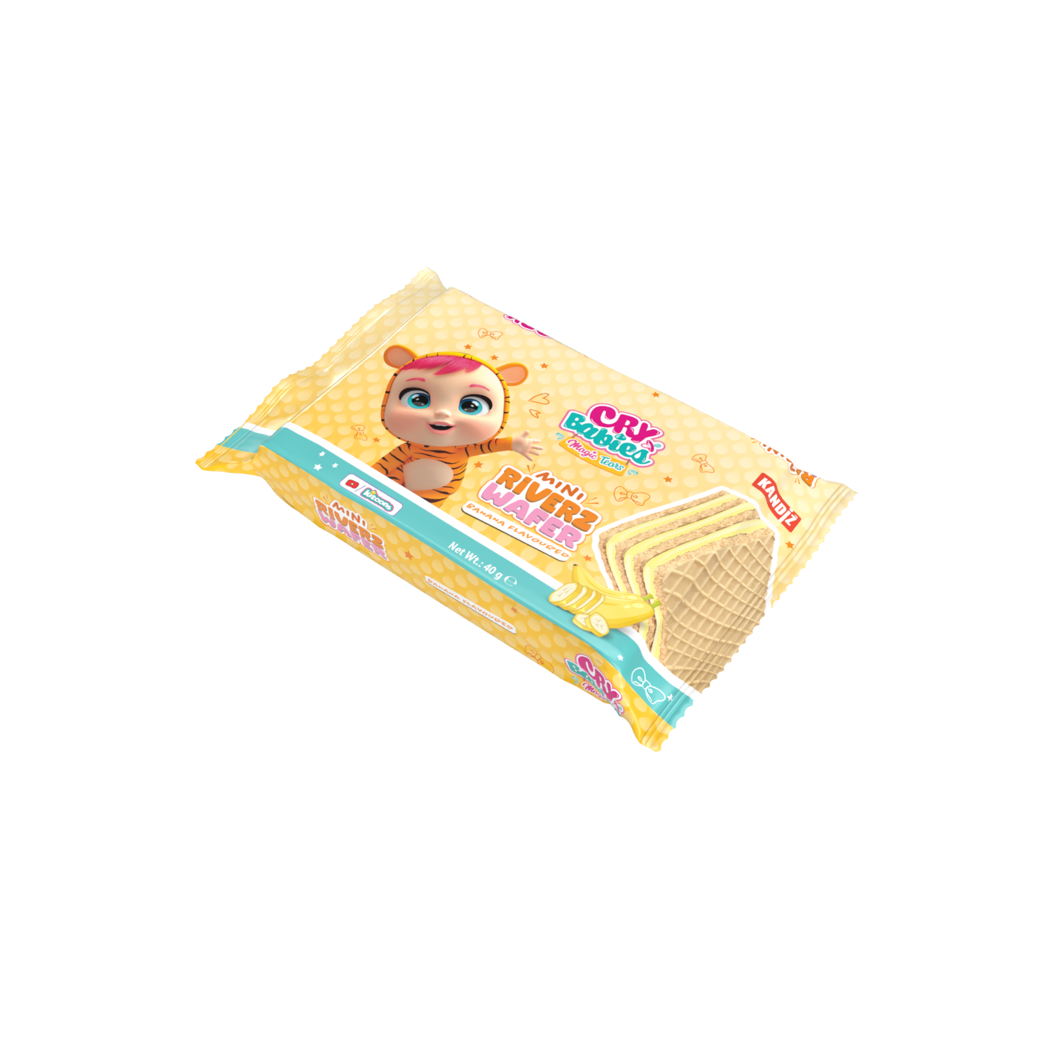Cry Babies Waffeln Banane 40g