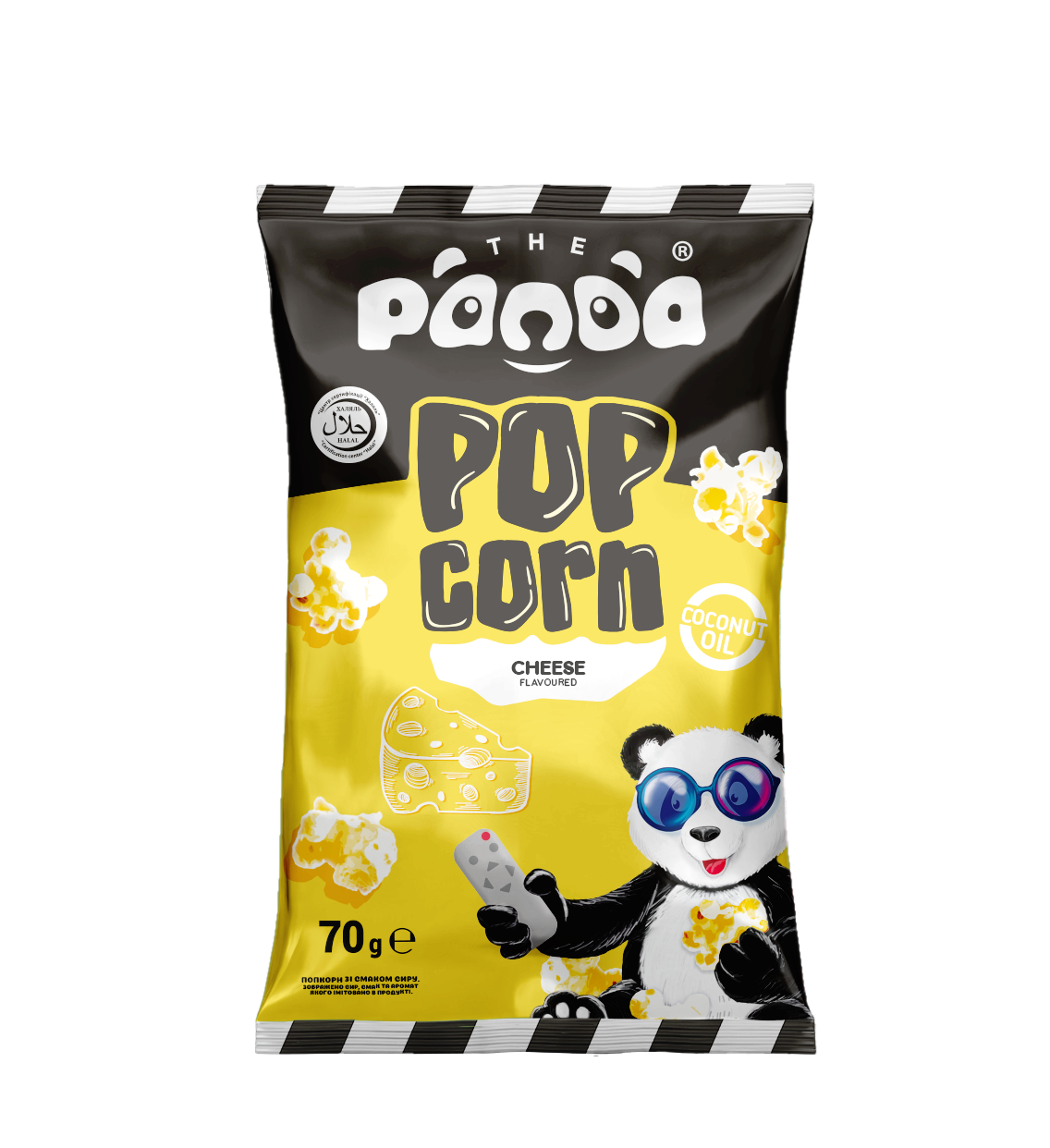 Popcorn with Cheese flavour, 70g