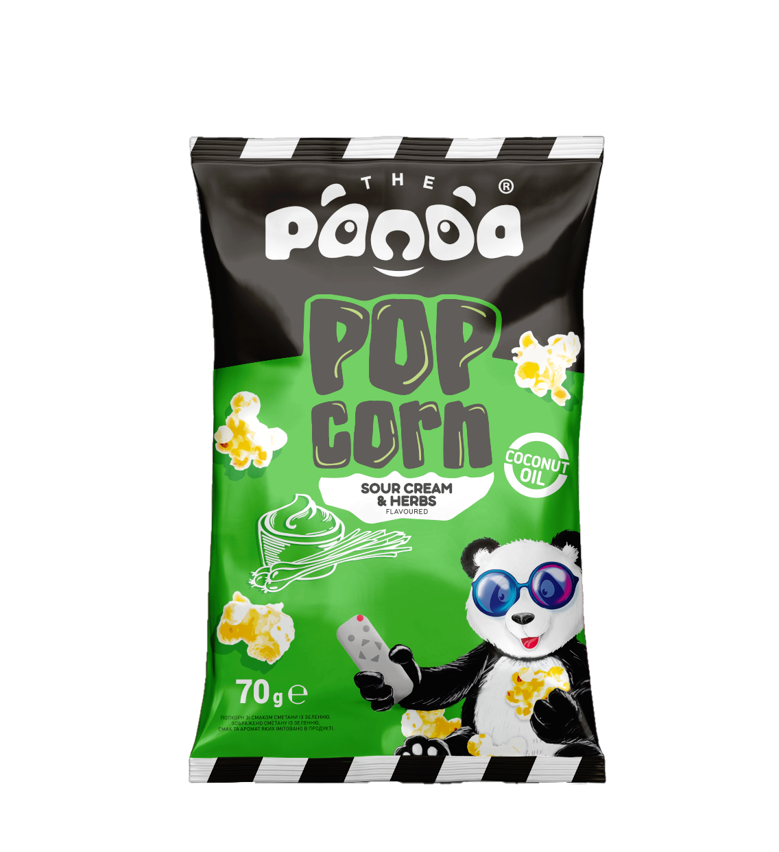 Popcorn with Sour cream and herbs flavour, 70g