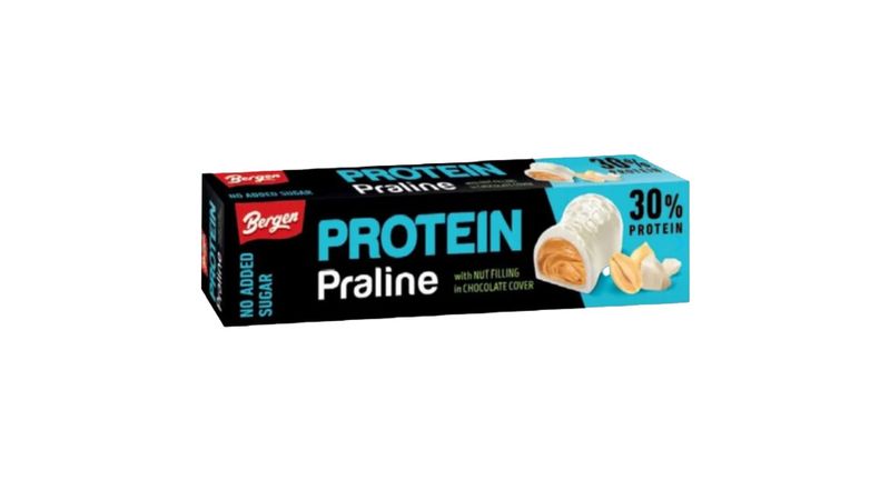 Bergen Milk Chocolate Protein Pralines 50g