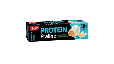 Bergen Milk Chocolate Protein Pralines 50g Bergen Milk Chocolate Protein Pralines 50g