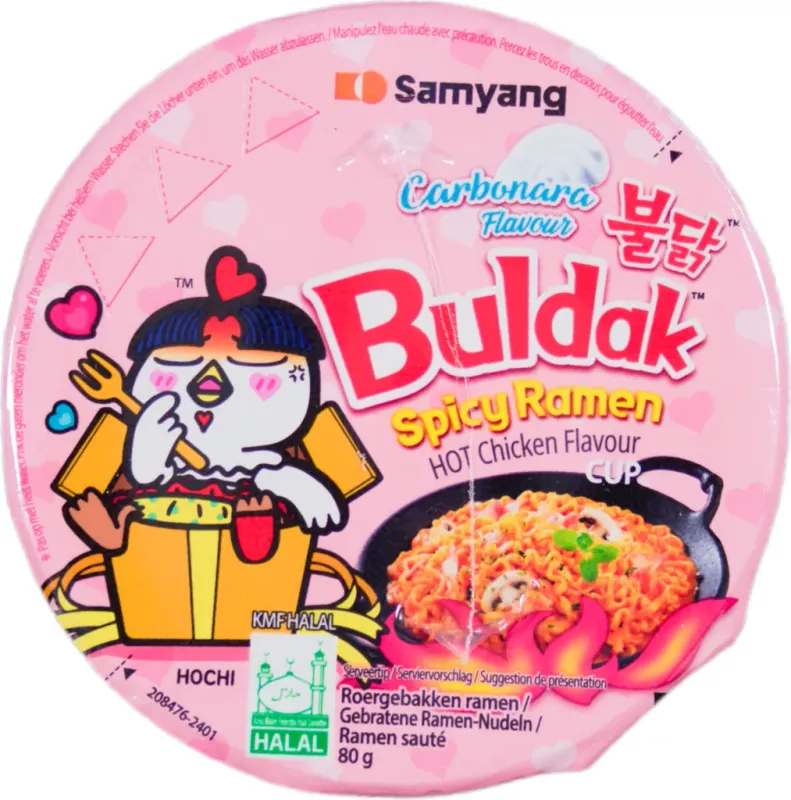 Buldak Spicy Ramen Carbonara Cup