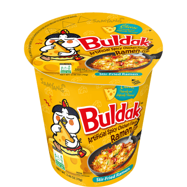 Buldak Spicy Ramen Cheese Cup