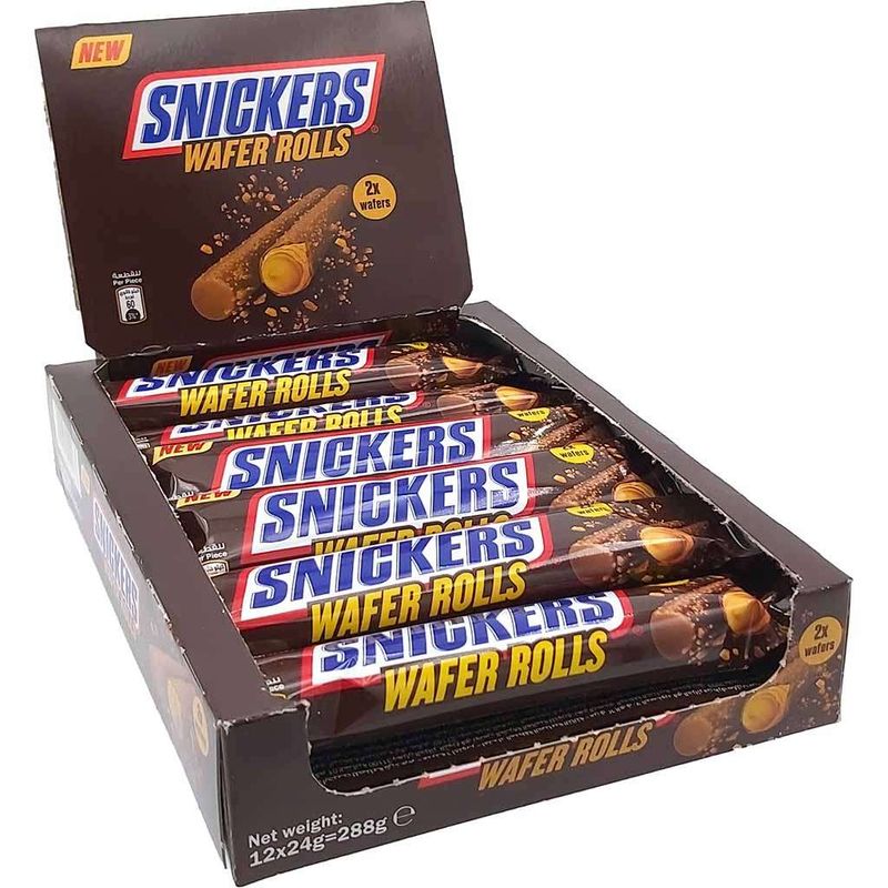 Snickers Wafer Rolls