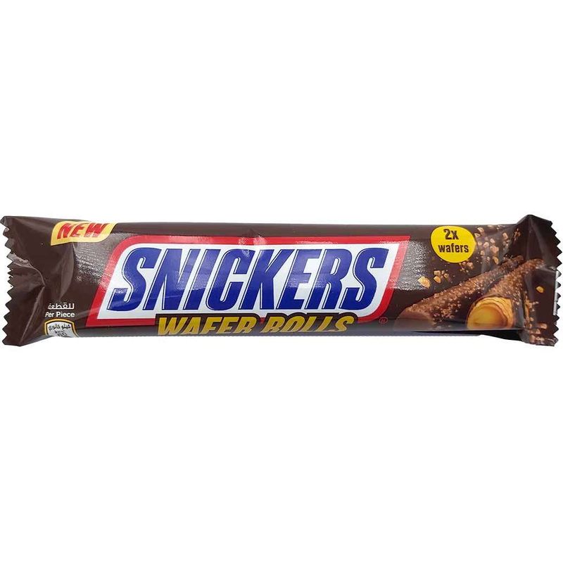 Snickers Wafer Rolls