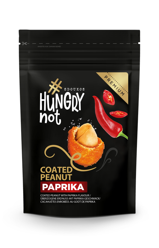 Ummantelte Erdnüsse mit Paprika-Geschmack
