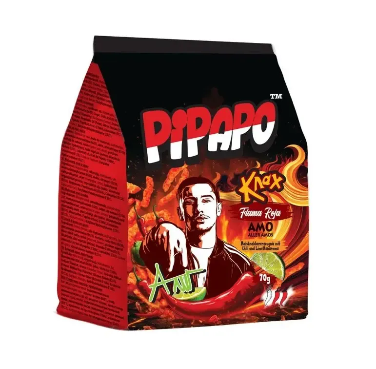 PIPAPO AMO Knax Chips Flama Roja