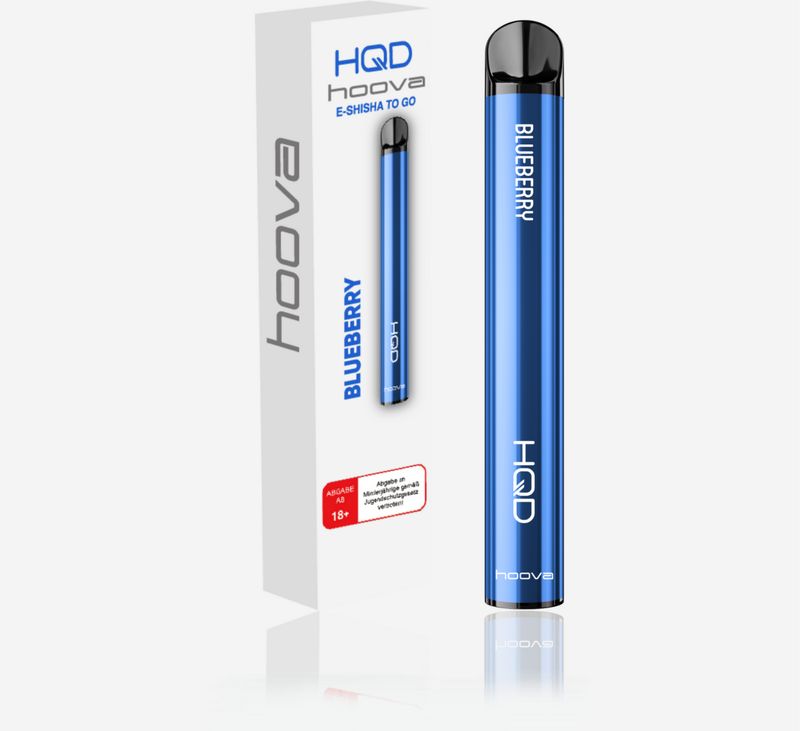 HQD Hoova + Vapes Blueberry
