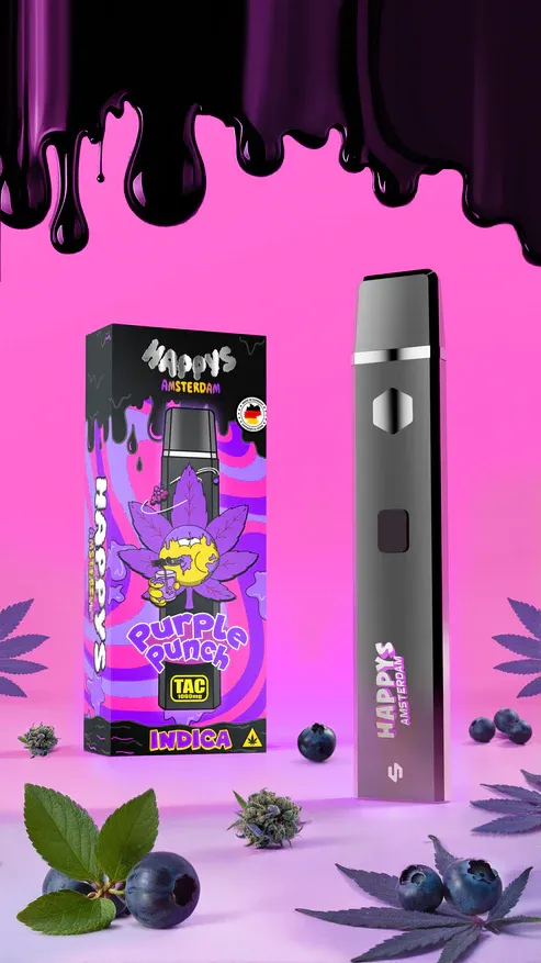 Happy&#39;s Amsterdam - Purple Punch Geschmack