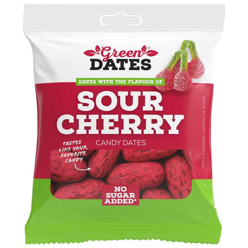 Green Dates Sour Cherry 90g