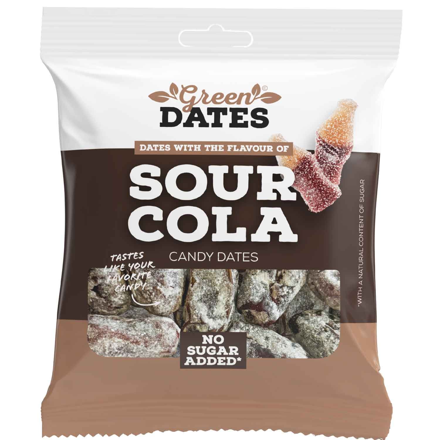Green Dates Fizzy Bottles 90g