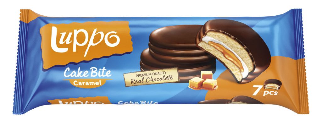 Luppo Sandwichkuchen Cake Bite Caramel 182g
