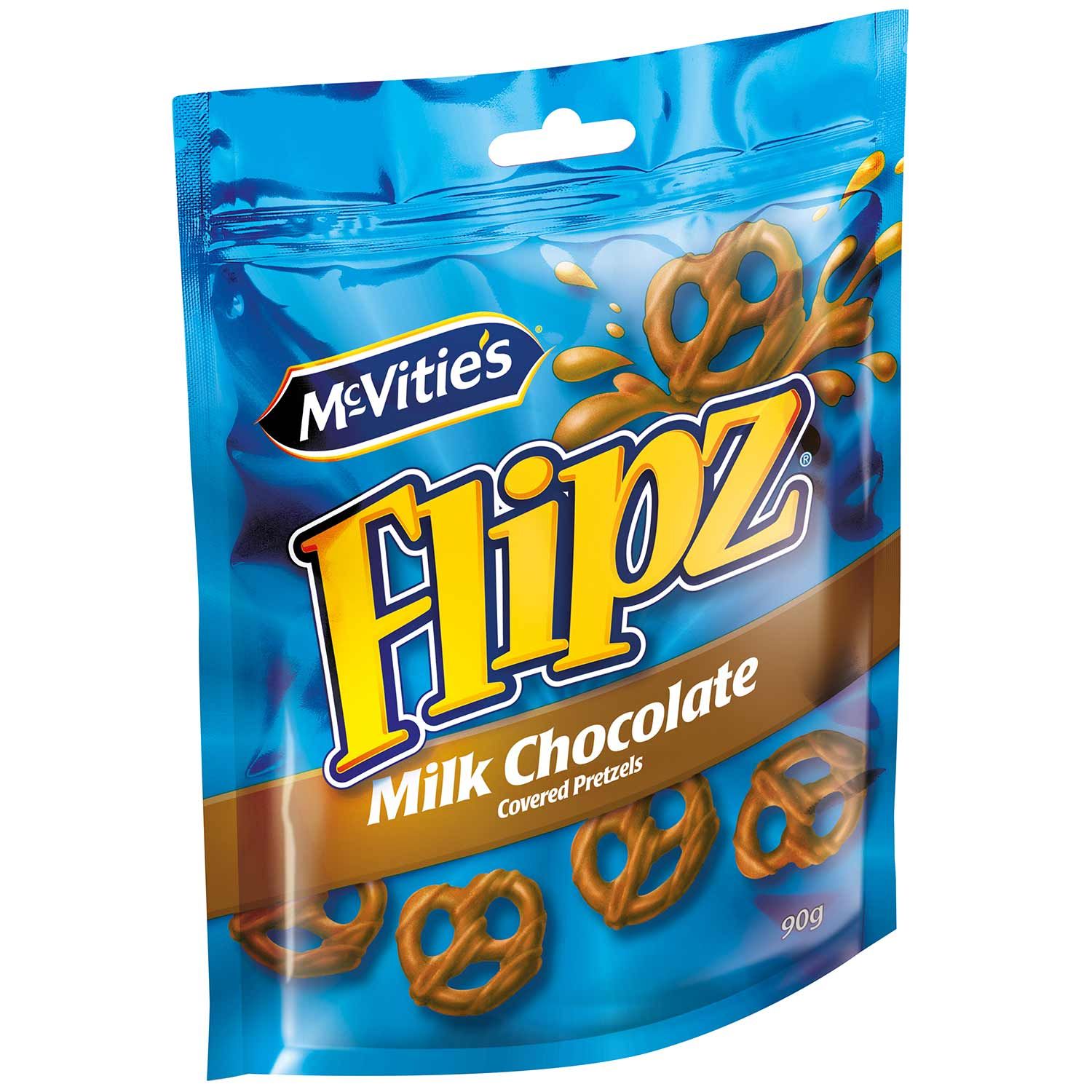 Flipz Milk Chocolate Pretzels