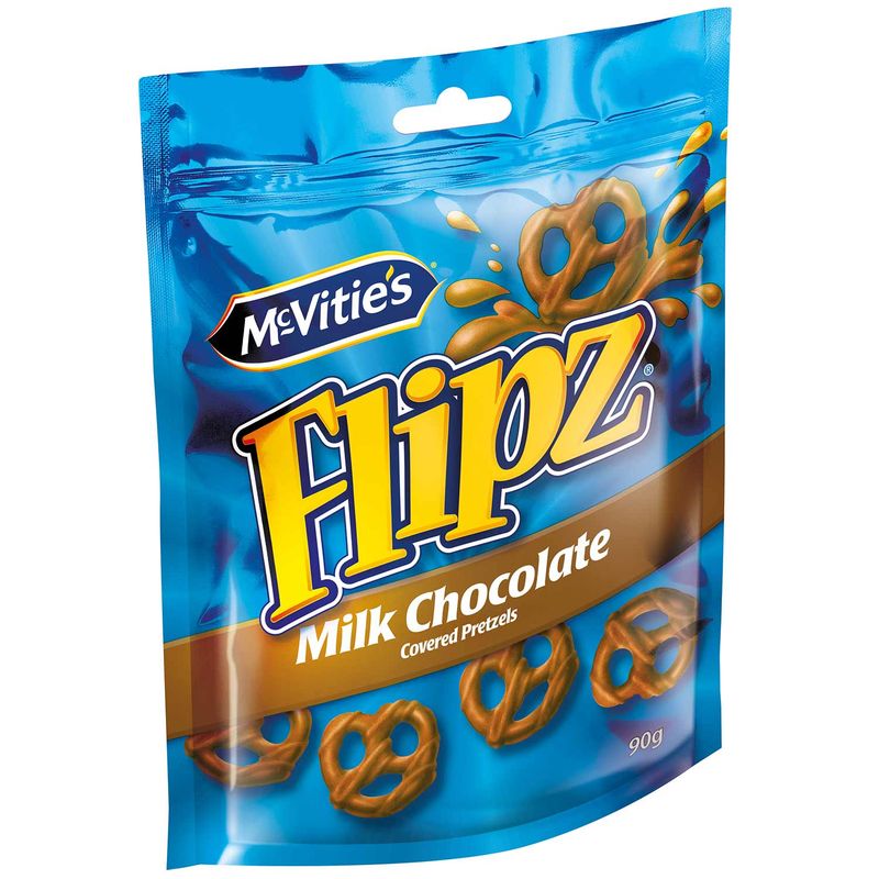 Flipz Milk Chocolate Pretzels