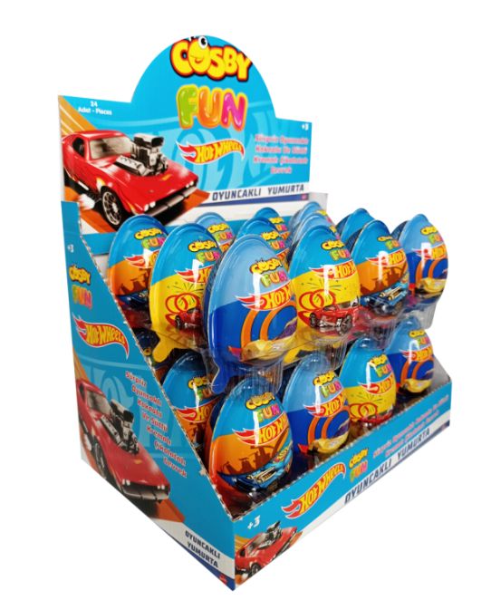 Cosby Fun Überraschungsei Hot Wheels