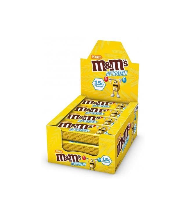 M&amp;M Hi-Protein Bar Peanut 51g