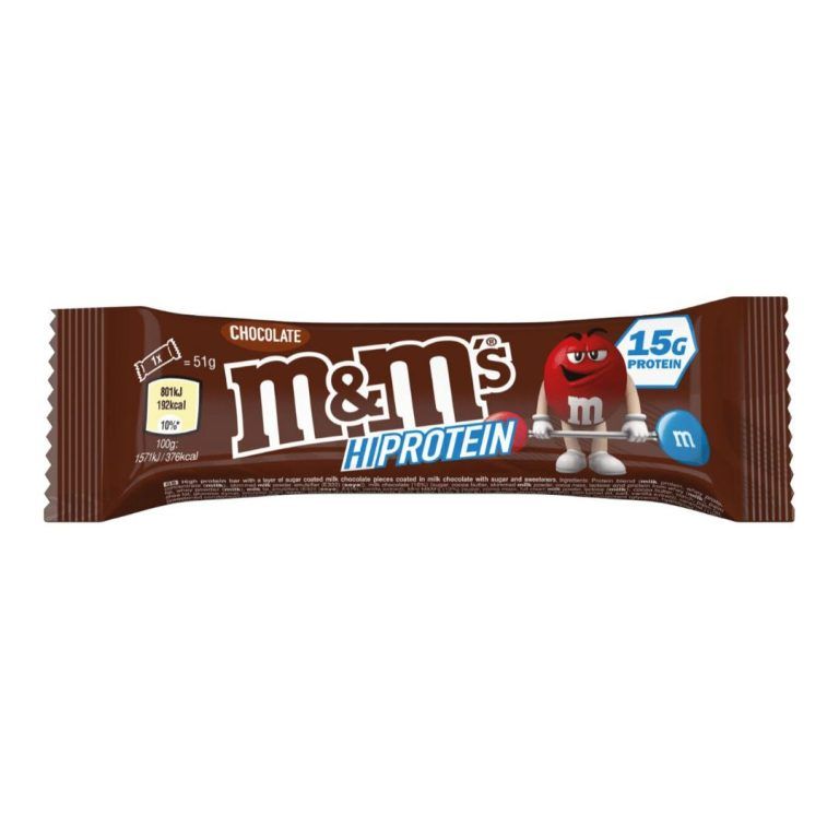 M&amp;M Hi-Protein Bar Chocolate 51g