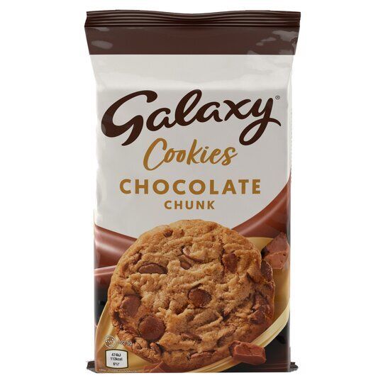 Galaxy Chocolate Chunk Cookies 180g