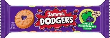Jammie Dodgers Apple &amp; Blackcurrant 140g