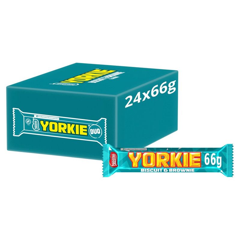 Yorkie Duo Brownie Bar 66g
